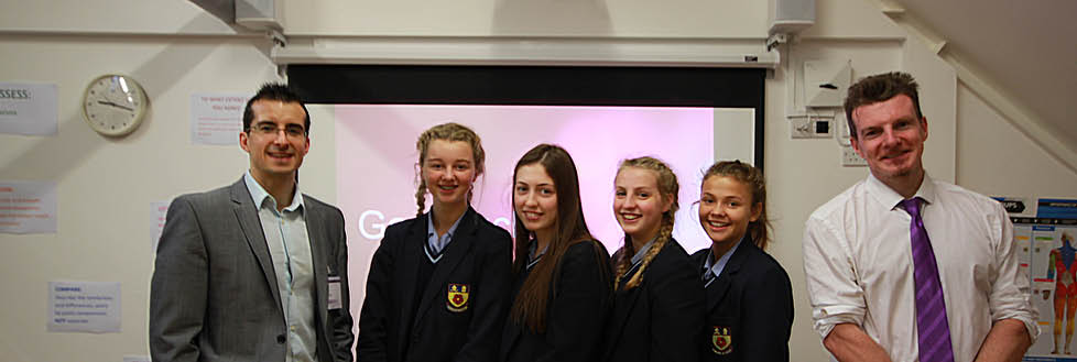 Students from The Queens School, Chester return for a second year to see who will top the table in our Fantasy investment league